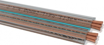 Oehlbach Streamline Lautsprecherkabel flach 2x4,0 mm² - Meterware 