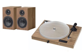 Pro-Ject Juke Box S2 Stereo Set Walnuss 