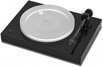 Pro-Ject X2 Plattenspieler mit Ortofon Pick it 2M Silver Pianolack schwarz