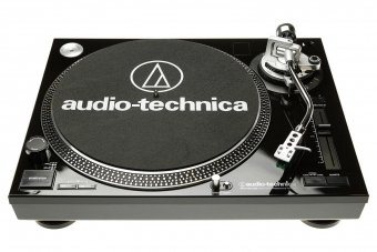 Audio Technica AT-LP120USBHC Plattenspieler Tonabnehmer AT95 und Headshell HS10 schwarz 