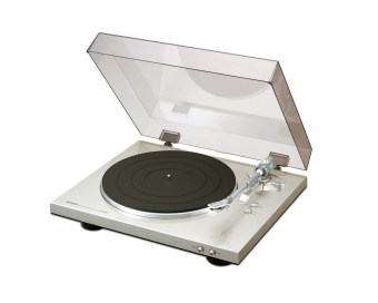 Denon DP-300 F Vollautomatischer Plattenspieler Premium Silber 