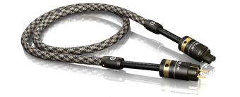 Viablue X40 Silver abgeschirmtes Netzkabel 