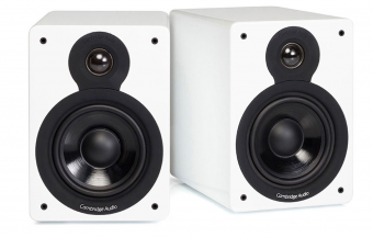 Cambridge Audio MINX XL Regal-Lautsprecher Paar Hochglanz Weiß 