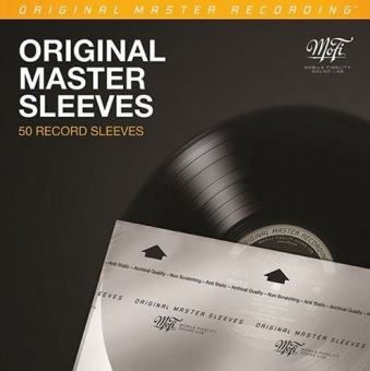 MFSL Original Master Sleeves Schallplatteninnenhüllen 50 Stück antistatisch 