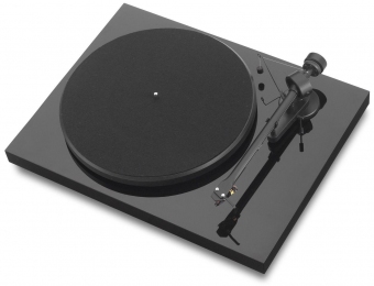 Pro-Ject Debut III Plattenspieler Hochglanz schwarz (Ortofon OM5E) 