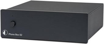 Pro-Ject Phono Box S2 Schwarz MM/MC Phono Vorverstärker 