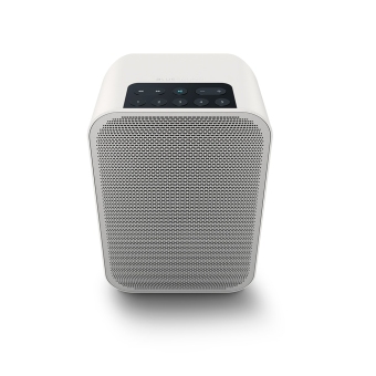 Bluesound PULSE FLEX 2i Der portable und flexible Streaming-Lautsprecher für Zuhause und unterwegs Weiß 