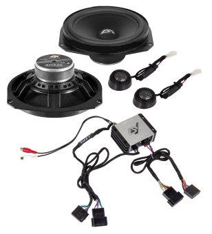 ESX 2-Wege AKTIV Lautsprecher-System passend für Fiat Ducato 