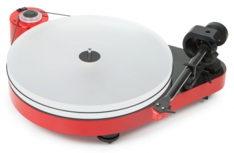 Pro-Ject RPM 5 Carbon Plattenspieler rot mit Ortofon MC Quintet Red 