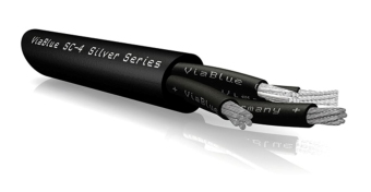 Viablue SC-4 Silver Bi-Wire Bi-Amping Lautsprecherkabel Meterware 