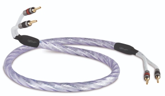 QED Signature Genesis Silver Spiral Single Wire Lautsprecherkabel 2 x 2 Meter