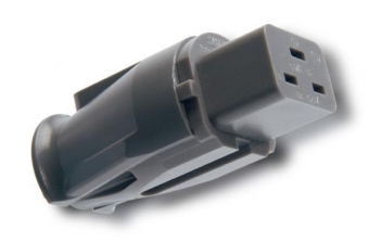 Supra Cables Hochstromstecker 16A - SWF-16, weiblich ( IEC-320 ) 