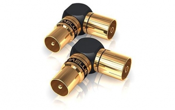 Viablue XS Antennenadapter 90° - 2 Stück 
