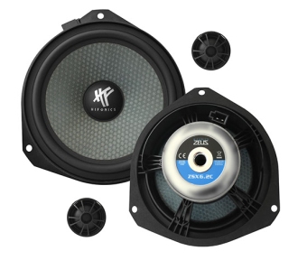 Hifonics ZSX6.2C 16,5 cm (6.5") 2-Wege Komponenten-System für Opel, Citroën, Dacia, Ford, Fiat, Iveco, Nissan, Peugeot 