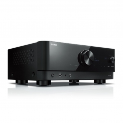 Yamaha RX-V4A 5.2-Kanal-AV-Receiver mit CINEMA DSP 3D, HDMI™ 4 Eingänge/1 Ausgang, kabelloser Surround-Sound 
