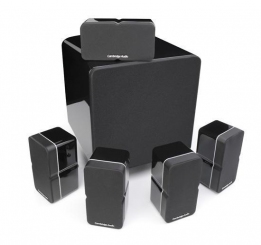 Cambridge Audio Minx 325 Heimkino 5.1 Lautsprecher SET inkl. Subwoofer schwarz 