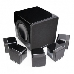 Cambridge Audio Minx 215 Heimkino 5.1 Lautsprecher SET inkl. Subwoofer schwarz 