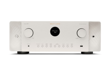 Marantz CINEMA 60 Leistungsstarker 7.2-Kanal-AV-Receiver mit 100 Watt Verstärkung pro Kanal, Dolby Atmos, DTS:X, 8K Ultra HD und HEOS Built-in Silber 