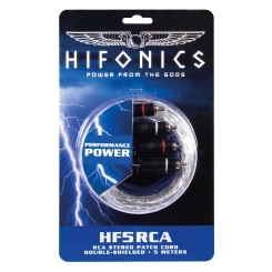 Hifonics Performance RCA Stereokabel 5m 
