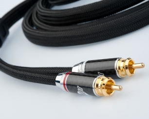 JIB Germany Chrome Due erstklassiges Stereo Cinch Kabel 3m 