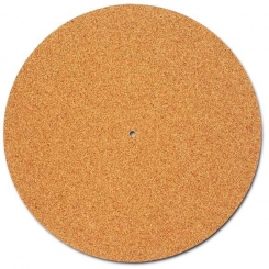Media Seller® Plattenteller - Auflage Matte aus Kork 