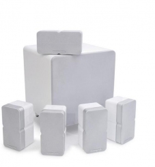 Cambridge Audio Minx 325 Heimkino 5.1 Lautsprecher SET inkl. Subwoofer weiss 