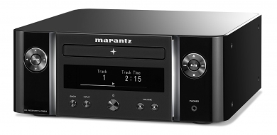 Marantz Melody X M-CR612 Schwarz Netzwerk Mini Anlage mit Heos, Airplay 2 und Amazon Alexa 