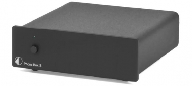 Pro-Ject Phono Box S MM und MC Abschlusskapazität und Abschlusswiderstand einstellbar schwarz 