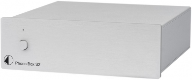 Pro-Ject Phono Box S2 Silber MM/MC Phono Vorverstärker 