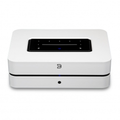 Bluesound Powernode HD Streaming Player mit Verstärker HDMI eARC Weiß 