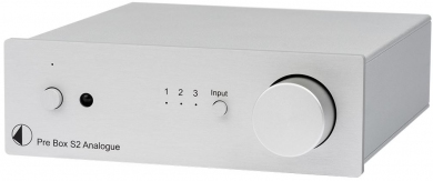 Pro-Ject Pre Box S2 Analogue Vorverstärker Silber 