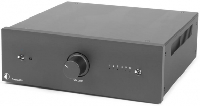 Pro-Ject Pre Box RS (Highend Stereo Line-Röhrenvorverstärker) schwarz 