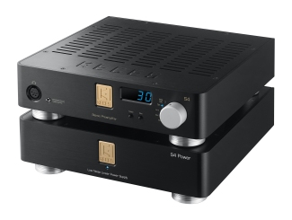 Keces S4 Hifi Vorverstärker mit Kopfhörerverstärker und Eingang für optische Tonabnehmer von DS 