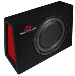 Renegade 25cm Single Kompakt Subwoofer 