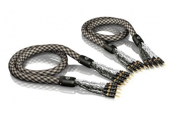 Viablue SC-6 AIR SILVER Bi-Amping Lautsprecherkabel 3m 