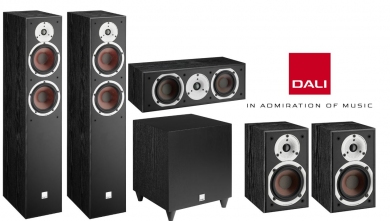 Dali Spektor 5.1 Heimkino Set Schwarz