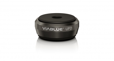 Viablue UFO Absorber Schwarz Set 4 Stück 