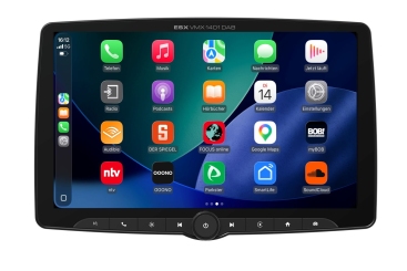 ESX VMX1401DAB 14 Zoll 1-DIN Moniceiver mit DAB+ und Wireless Apple CarPlay 