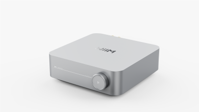 WiiM Amp Integrierter Streaming-Verstärker Silber 