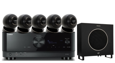 Yamaha & Cabasse Eole4 5.1 Heimkino Set 