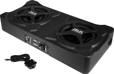 HIFONICS flacher Aktiv-Subwoofer ZRX-220A 