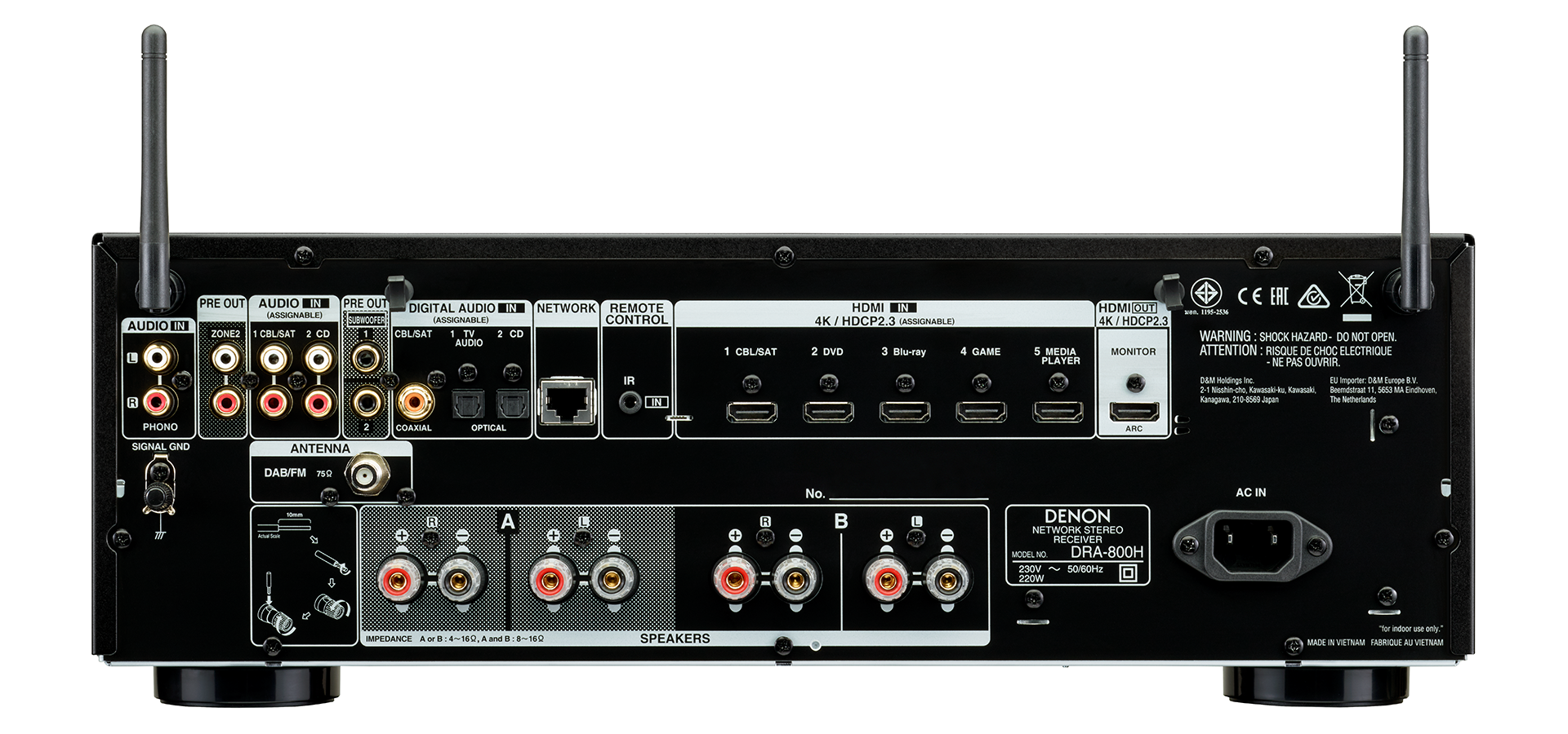 Denon DRA800 Stereo Receiver mit HDMI DRA800